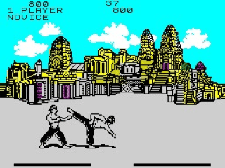 Fist II screenshot 2 for ZX Spectrum